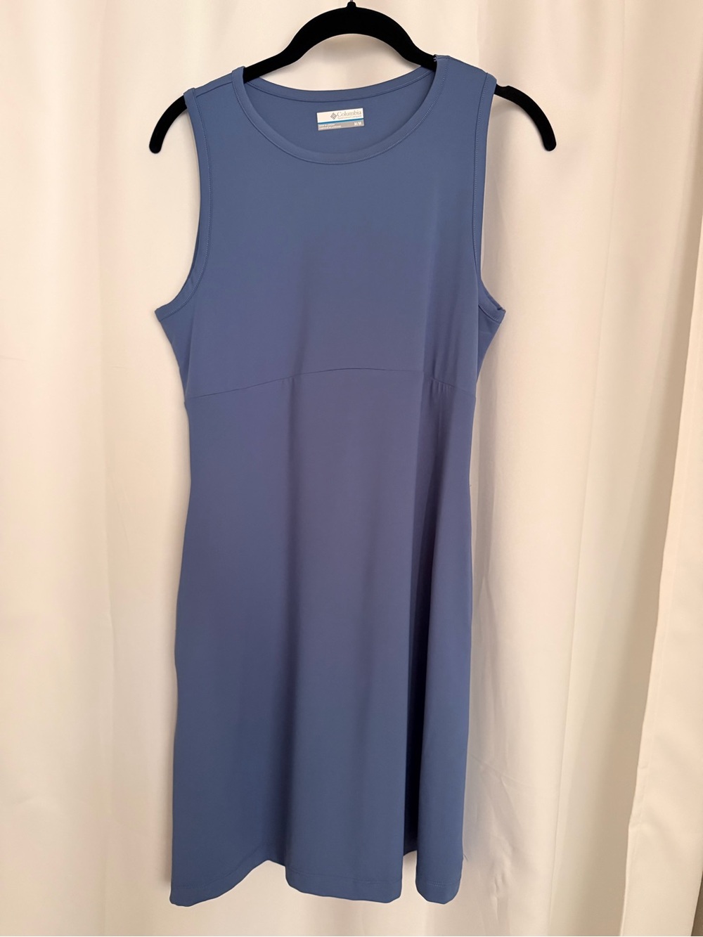 GUC Columbia Sleeveless A-Line Dress in Dusty Blue